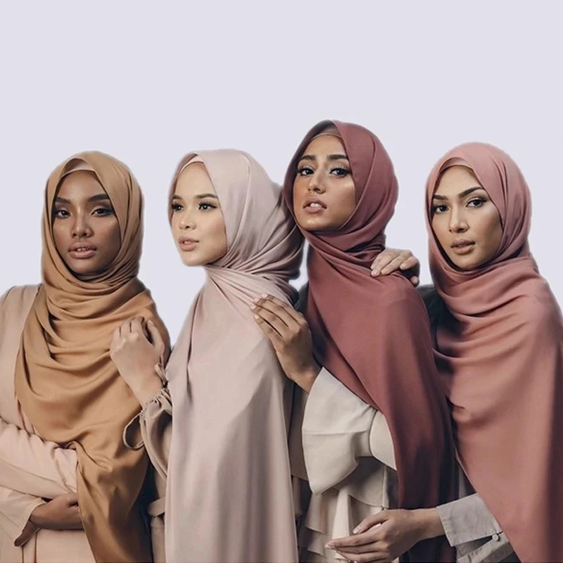 53cm 브랜드 스퀘어 스카프 여성 새 디자인 동물 실크 여성 스카프 두건 럭셔리 헤드 밴드 Hijab Neckerchief 