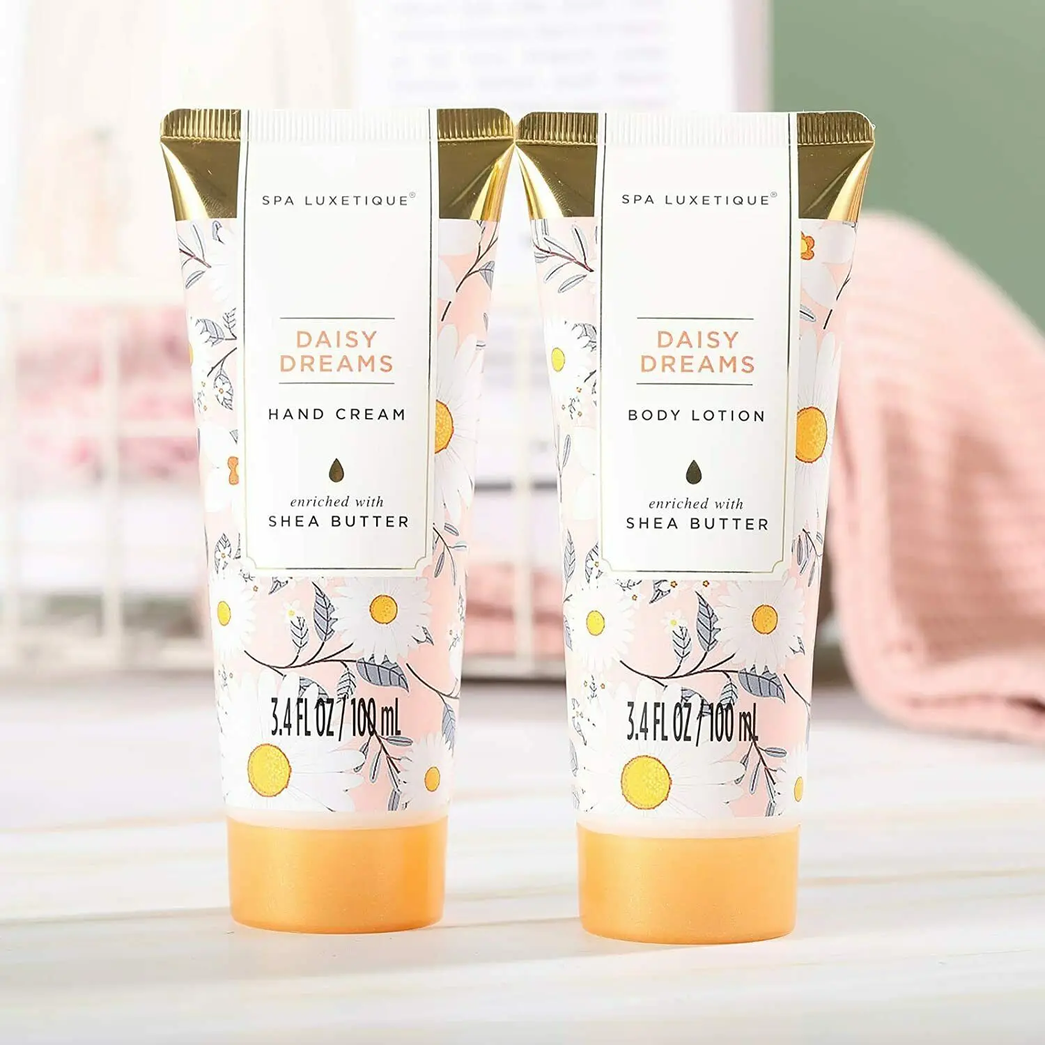 Daisy Dreams-cesta de regalo de Spa para ella, Set de Baño y Cuerpo relajante, regalo de día de la madre para mujer, 12 Uds.