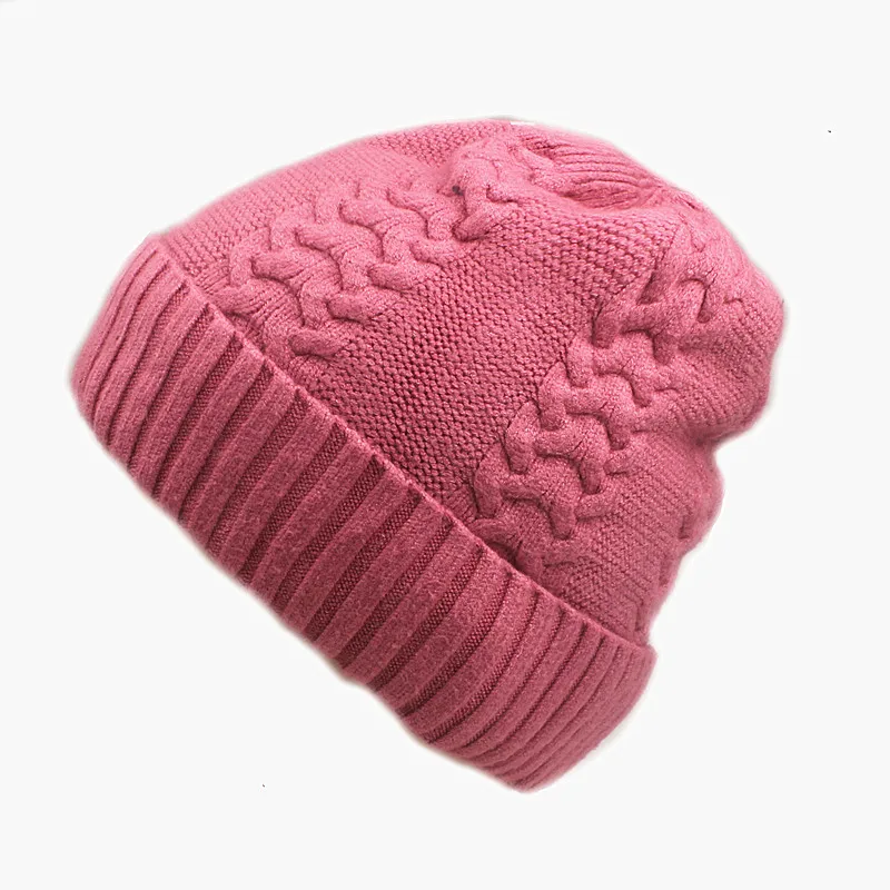 Xthree  Winter Hat for Women 's Hat for girl  Knitted Hat  Women Skullies Beanies Hat Girl Wool Cap