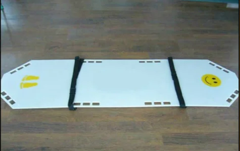 Medical bed board Emergency transfer stretcher Medical bed passer Easy emergency stretcher Easy to pass the patient Non-magnetic