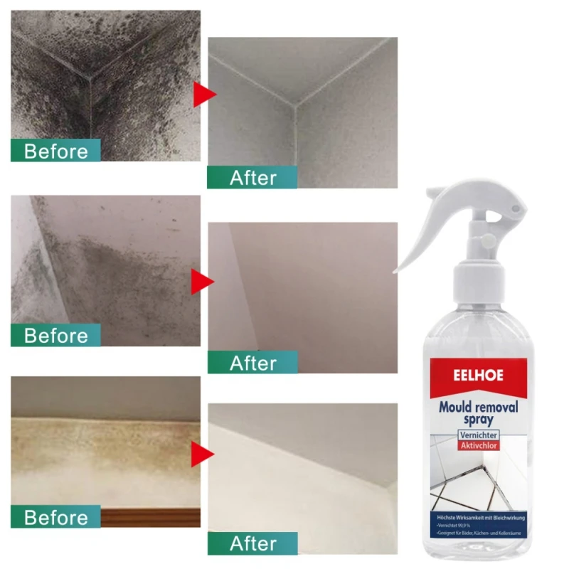 Mildew Remover Cleaner Mildew Spray Mildew Proofing Ceramic Tile Wall Cleaner Mildew Eliminating Moisture Absorbers