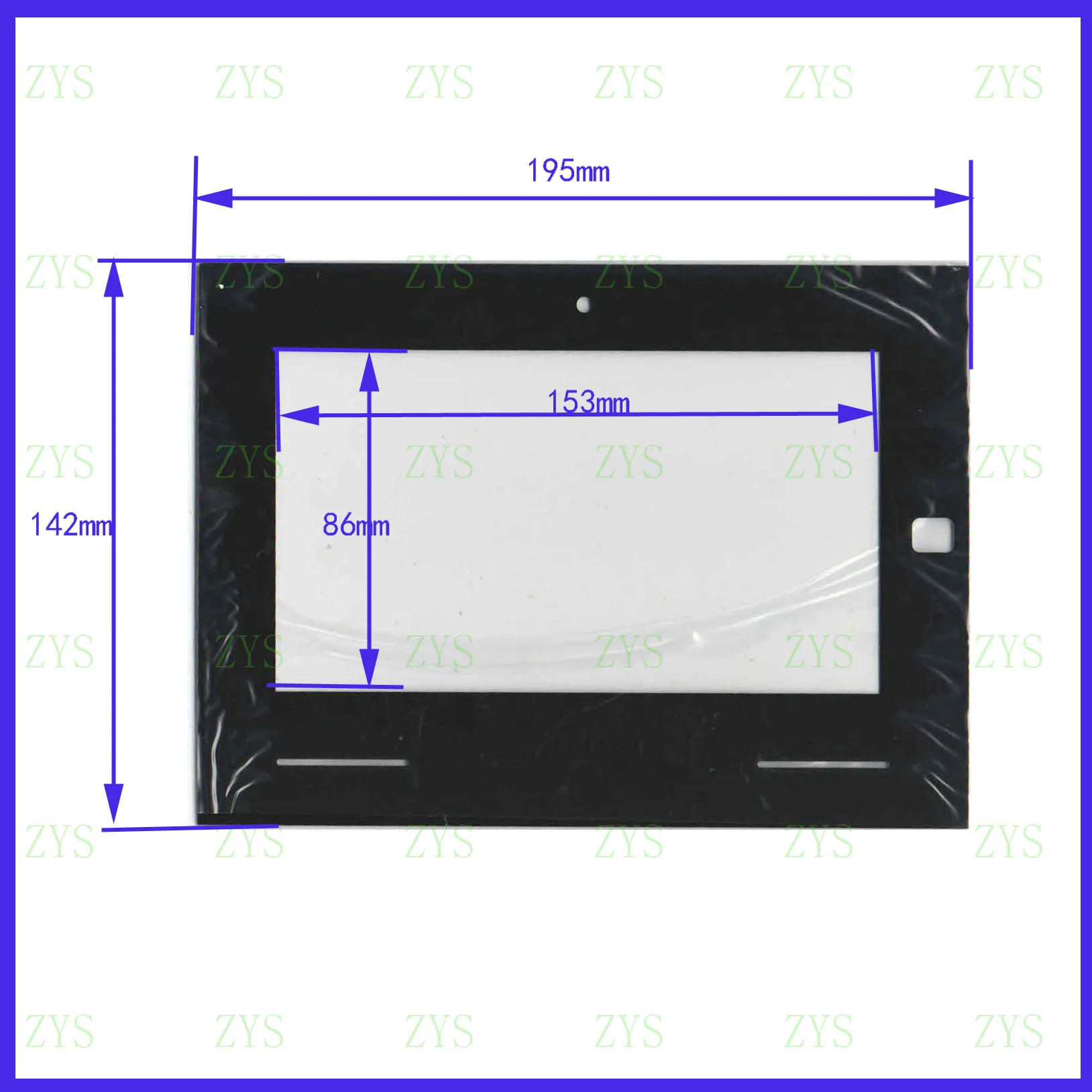 

XWC2760 195*142MM For Car player 7inch Capacitive screen for GPS Car DVD touch sensor XWC 2760