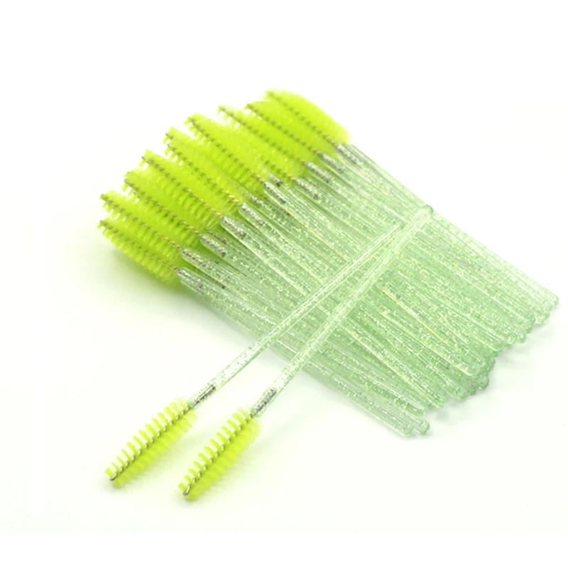 Applicateur de cils jetables, ensemble de brosses à recourber, Mascara, greffage de sourcils, peigne à recourber, outil de maquillage de beauté