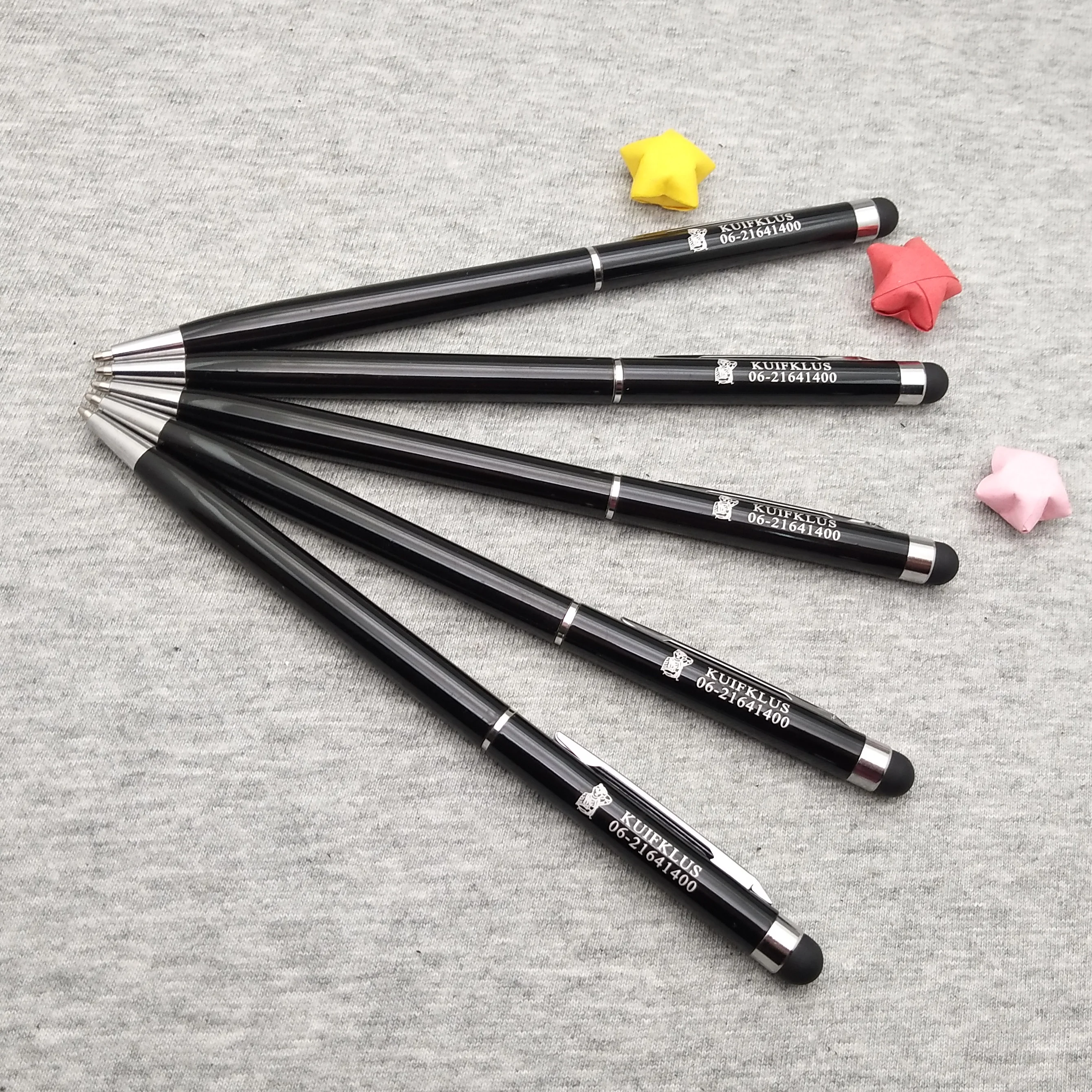 Gift for Teachers and Graduation School Pens Pocket Stylus Pencil Customized With Your Name Text