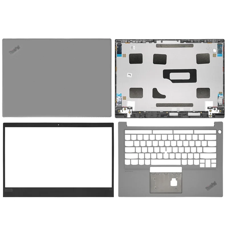 NEW Laptops LCD Back Cover/Front Bezel/Palmrest Computer Case For Lenovo Thinkpad E14 R14 S3 Gen2 Silver