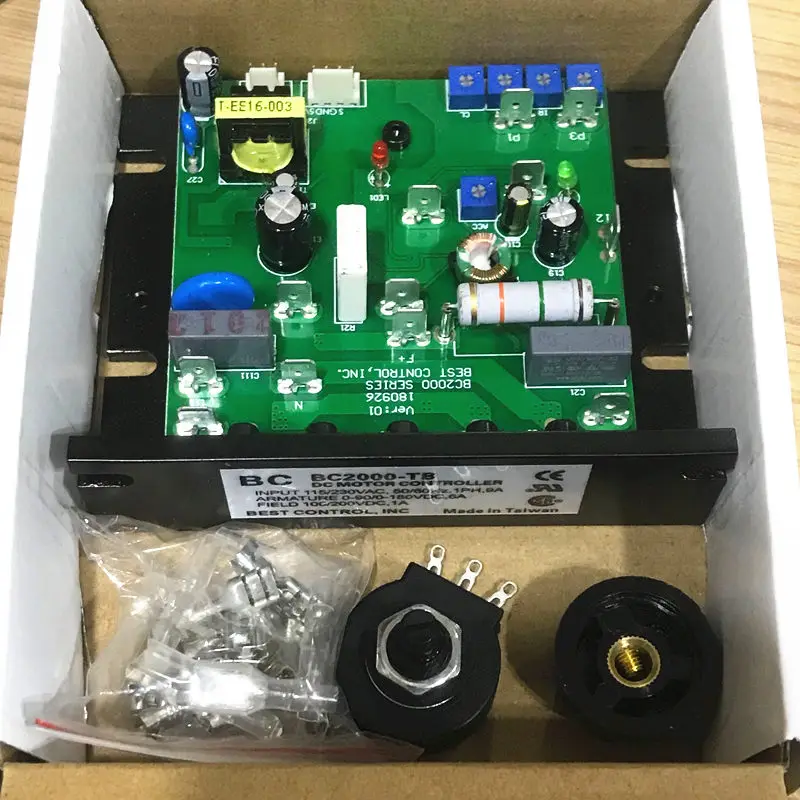 Imagem -02 - Governador Brush Motor Controller Conselho de Controle de Velocidade para Torno Kbic120 Kbic240 Bc2000 Bc2000-tb Bc11 Bc15 Taiwan dc