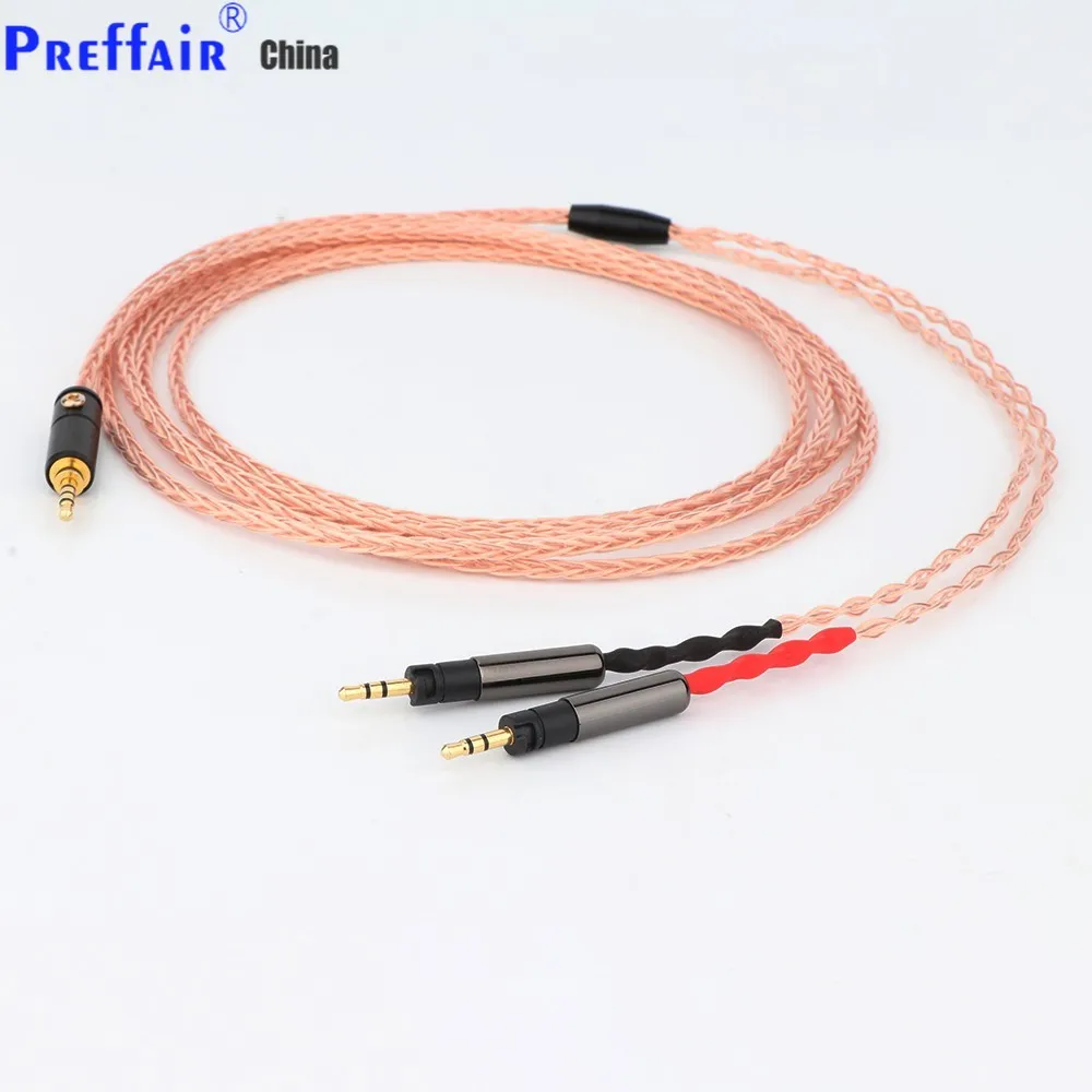 

16 Core Single crystal copper Headphone Cable For Audio Technica ATH-R70x XLR 4.4mm 3.5mm 2.5mm 2m 3m Upgrade Balanced Cable