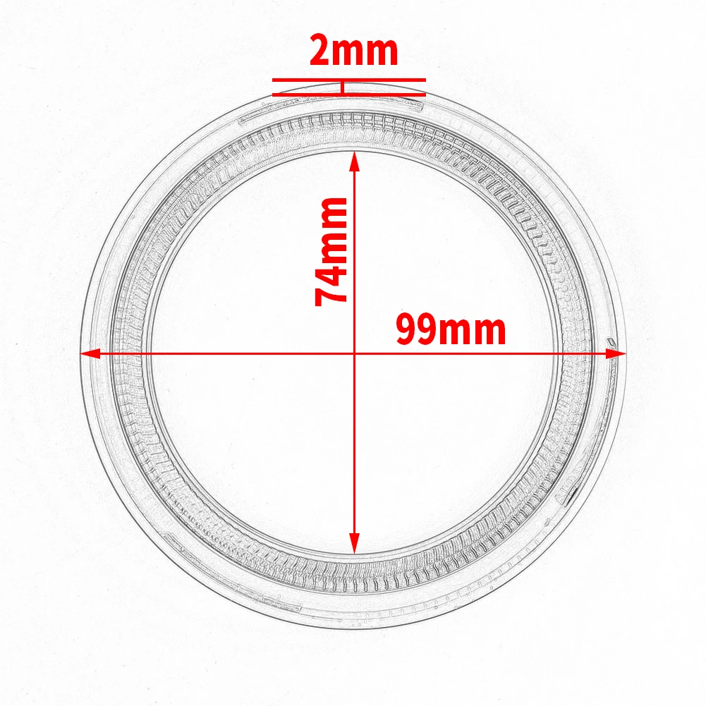 Motorcycle Speedometer Bezel Gauge Ring Tachometer Trim Cover For BMW R Nine T NINET R9T Pure Scrambler Urban G/S 2017-2023 images - 6