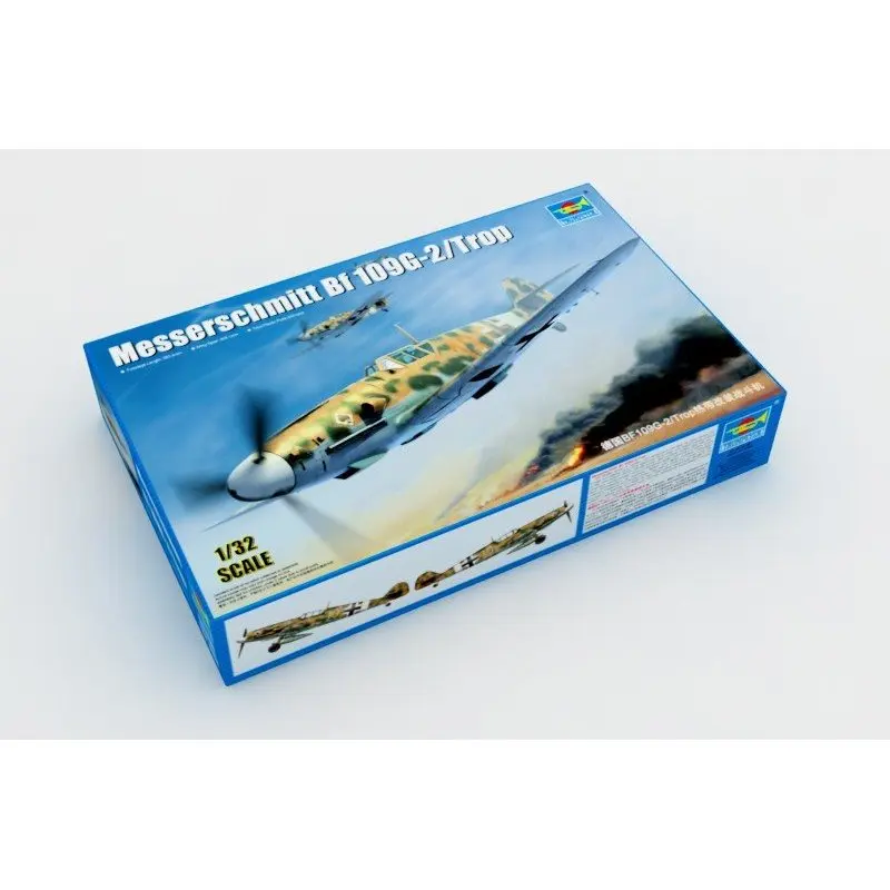 

Trumpeter 02295 1/32 Messerschmitt Bf 109G-2/Trop - Scale Model Kit