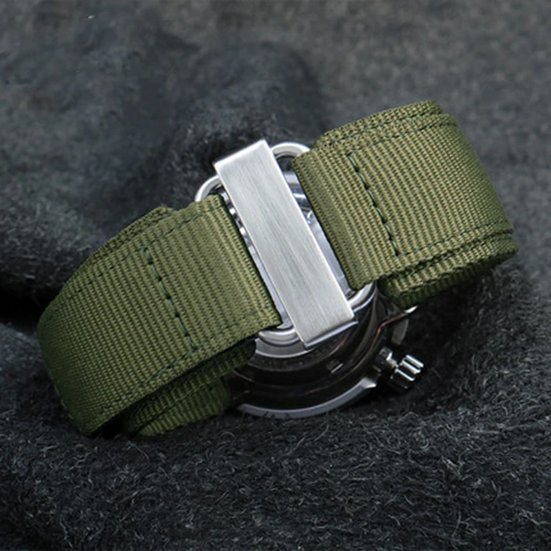 Applicable for P-an-rai B& R Nylon BR Watch Band Rugged Outdoor 24mm Watchband Wristband Sports Bracelet Waterproof Strap