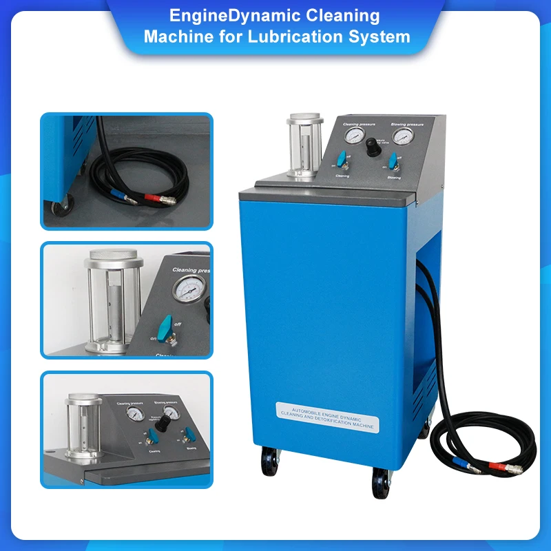 AUTO Engine Lubrication System Dynamic Cleaning Machine