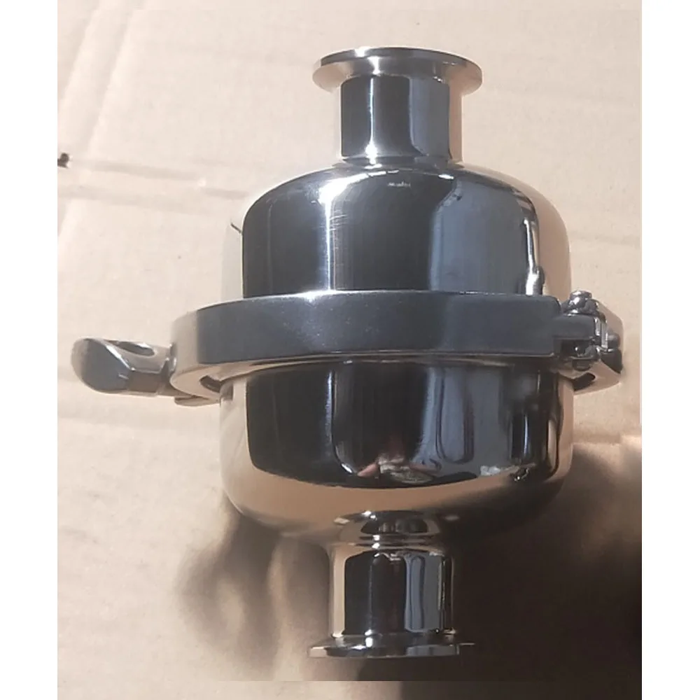 

Sanitary Inline Strainer Filter SS304 Stainless Steel fit Pipe OD 38/51mm Tri Clamp Body 76/89/102mm Ferrule OD 50.5/64mm Filter