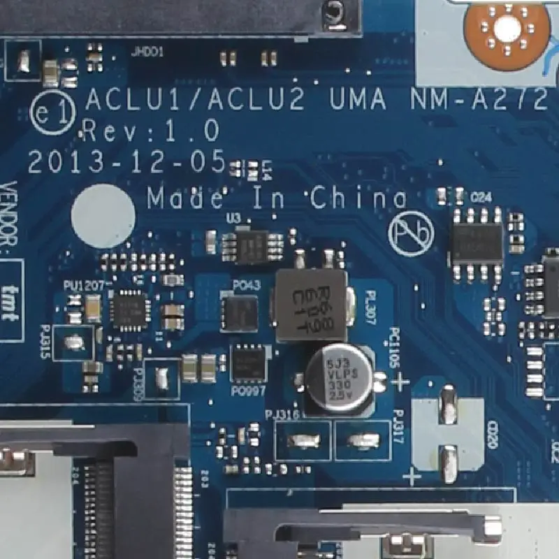 Imagem -03 - para Lenovo G4070 G4080 I34030u 14 Polegada Notebook Mainboard Aclu1 Aclu2 Nm-a272 Ddr3l 5b20g36636 Laptop Motherboard