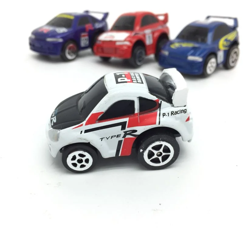 5cm Version Q Mini Alloy Mitsubishi Evo Honda TYPE-R Subaru WRC Nissan GT-R Metal Toys for Boys