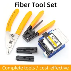 FTTH tool FC-6S taglierina e spelafili in acciaio inossidabile CFS-3 forbici in Kevlar a tre fori aramide
