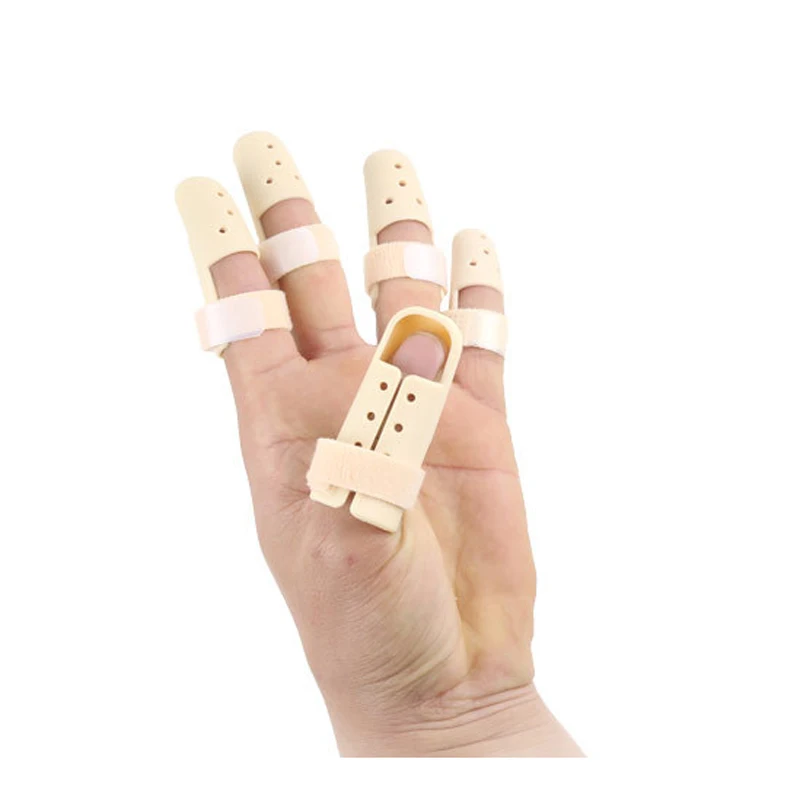 1/5Pcs Finger Splint Brace Adjustable Finger Support Protector Arthritis Corrector Joint Finger Straightener Brace Correction