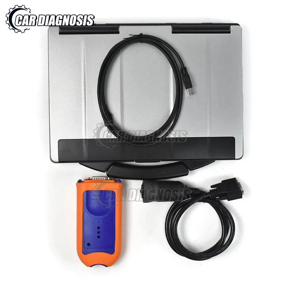 For EDL V2 J-D service tool J-D EDL V2 Agriculture Tractor Construction diagnostic tool+Thoughbook CF53 laptop