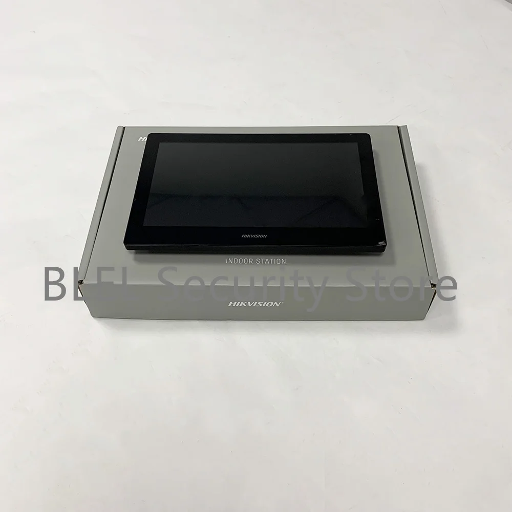 Imagem -05 - Hikvision-monitor de Desbloqueio Remoto Estação Interna 10 Touch Screen Série Kh8 Poe Wifi Video Intercom Ds-kh8520-wte1