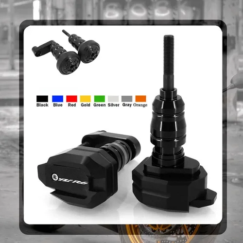 Para YAMAHA YZF R6 YZFR6 2006-2016 2015 2014 motocicleta CNC protección contra caídas marco deslizante carenado Protector Crash Pad