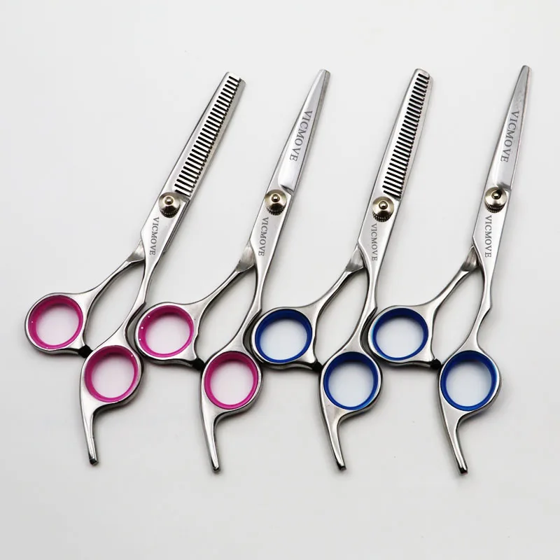 

Stainless Steel 6 Inch Professional Hairdressing Scissors Cutting and Thinning Barber Scissors Hair Shears Blades Styling Tools