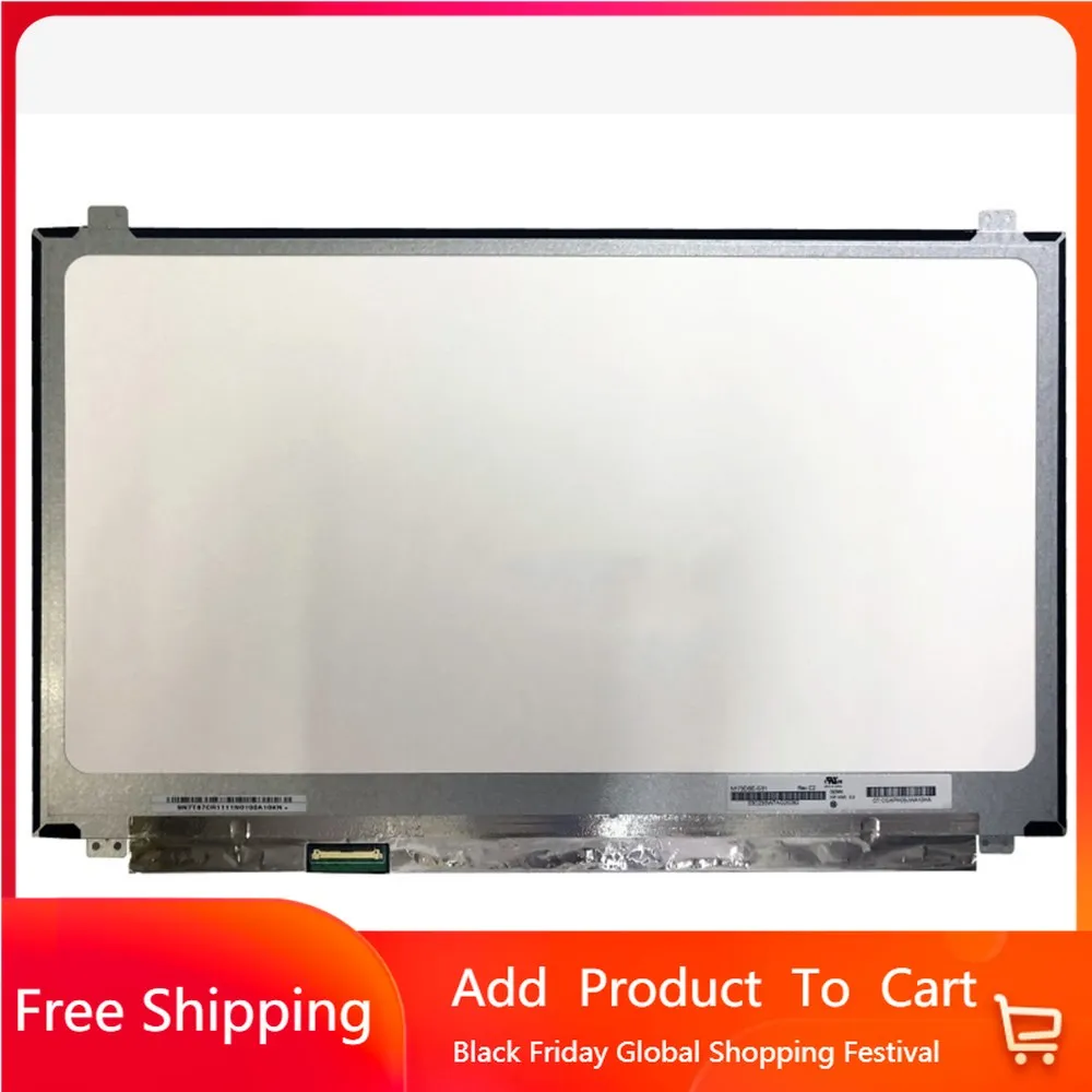 

17.3" Laptop Display Screen N173DSE-G31 N173DSE G31 edp 40Pins 60hz UHD 3840*2160 4K LED LCD Replacement Panel