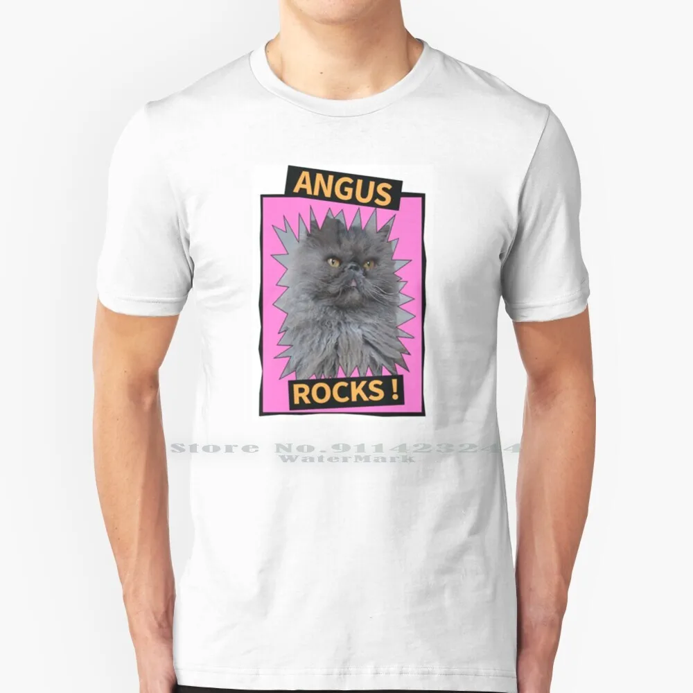 Angus Rocks T-Shirt T Shirt Cotton 6XL Angus Rocks Angus Thongs And Perfect Snogging