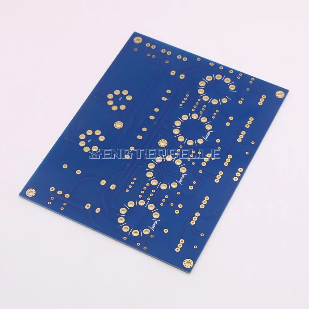 Novo 12au7 12ax7 tubo pré-amplificador pcb pré-amplificador placa nua pcb para audiophile diy