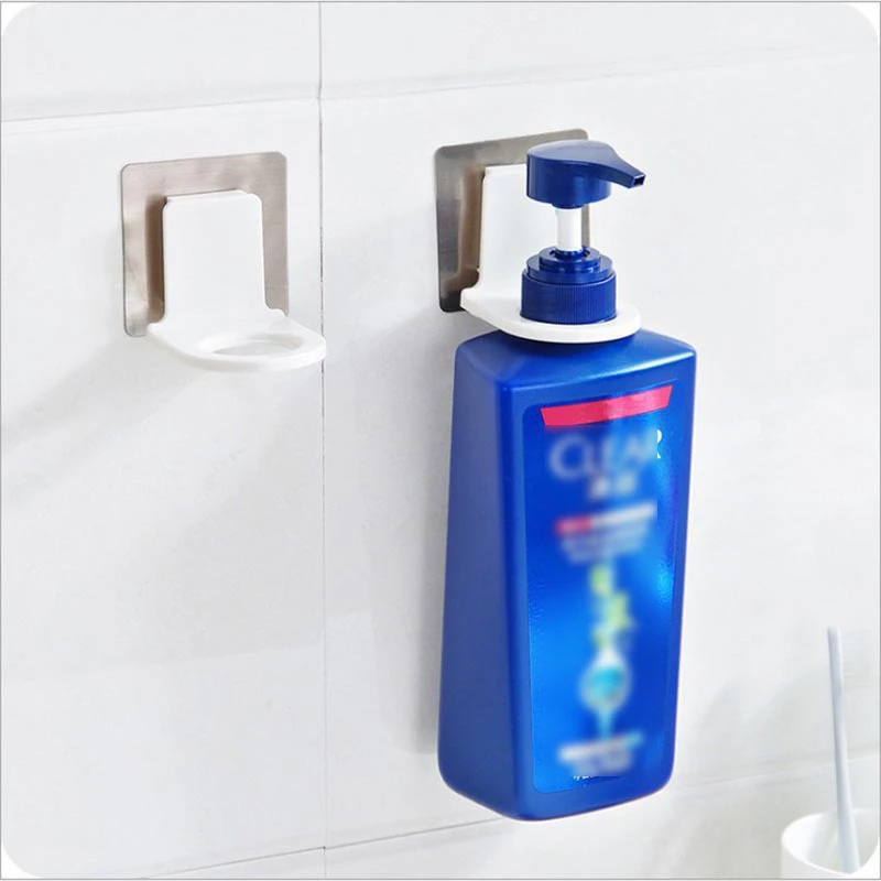 Shower Gel Wall-Mounted Storage Rack Bathroom Rack Storage Toilet Plastic Daily Necessities Bottle Storage Rack Bathroom Hook