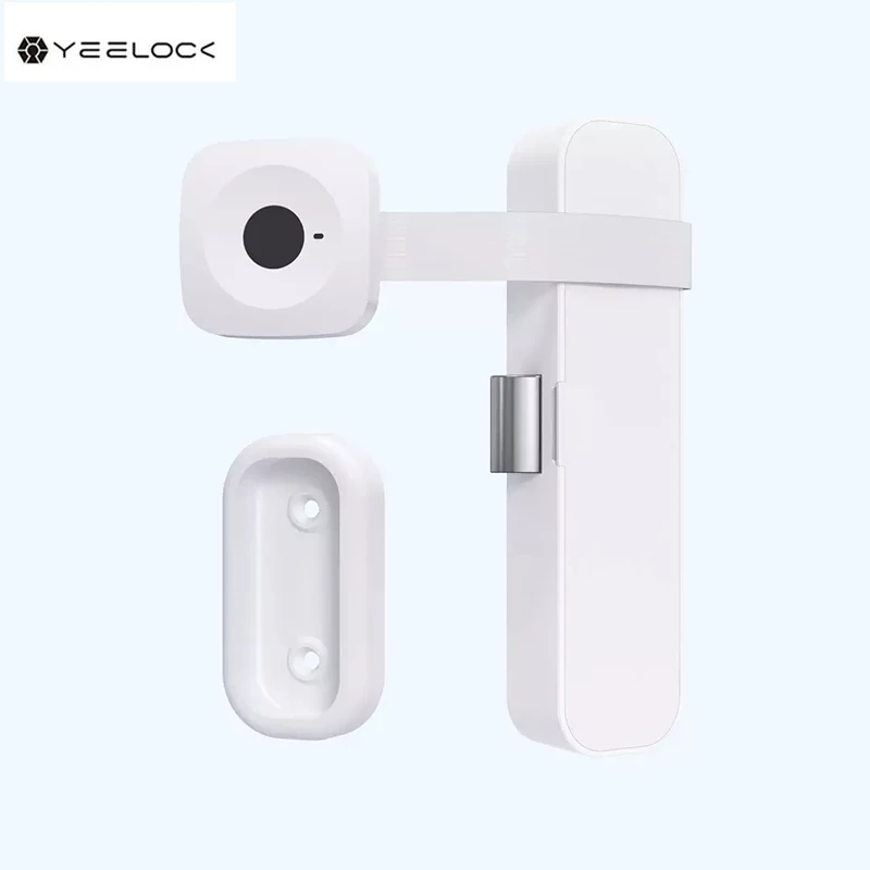 Youpin YEELOCK Smart Drawer Cabinet Lock Keyless Unlock Anti-Theft Child Safety File Security door Fingerprint Lock Замок