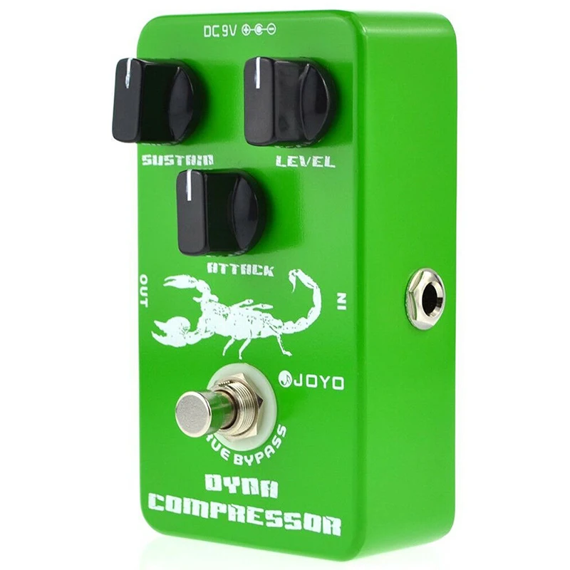 Joyo Jf 10 Guitar Effects Pedal Classic Dynamic Effector Acoustic Dynamic Compressor Effect Pedal for Mini Pedals True Bypass