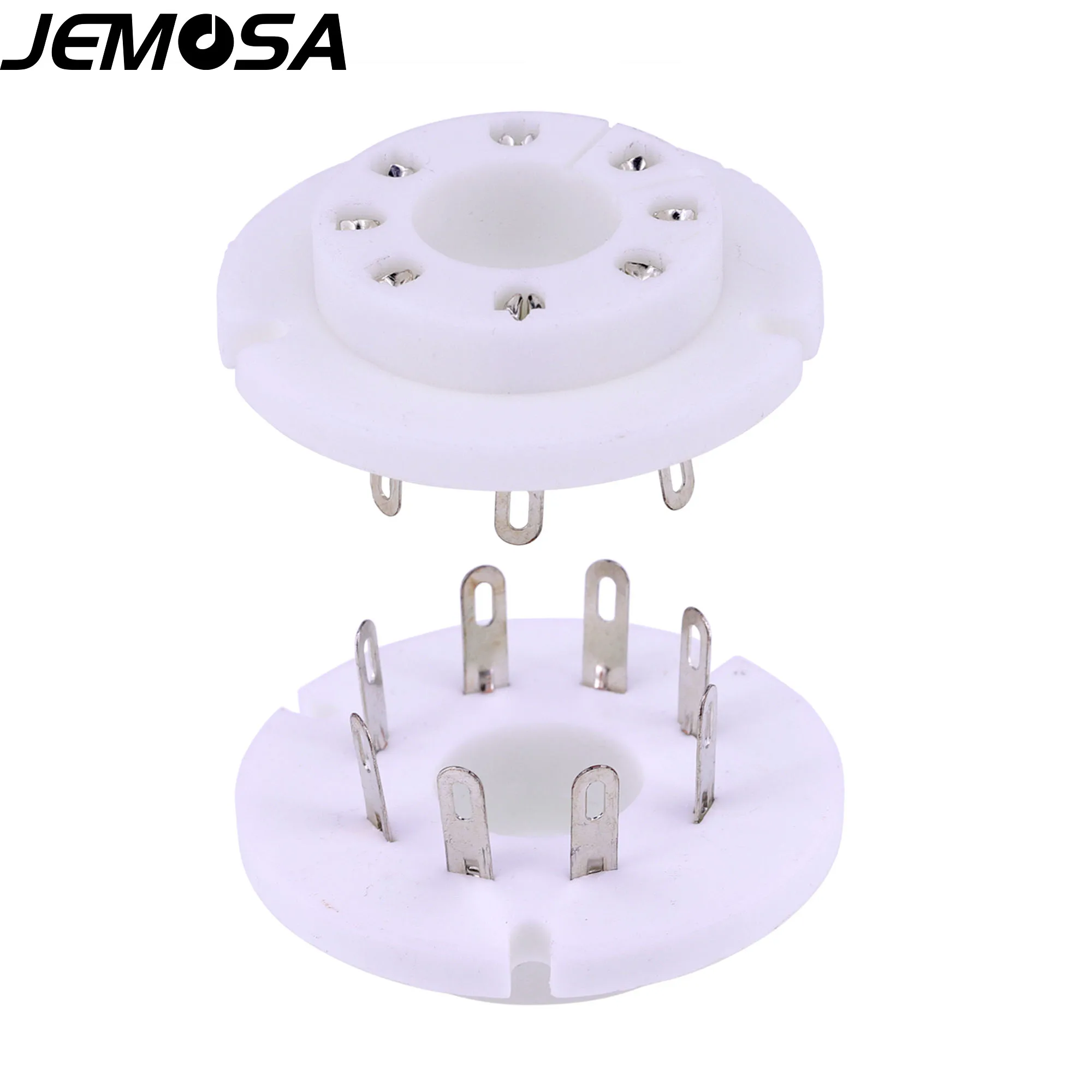 Керамическая трубчатая розетка, 8 контактов, Электронная трубка, сиденье FU50R для FU50 FU-50 5Z8P 5Z9P, вакуумный трубчатый усилитель звука, винтажный HIFI, сделай сам