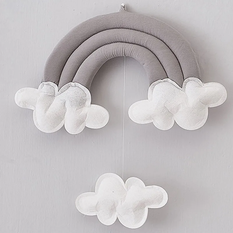 INS Bed Room Hanging Clouds Tent Ornaments Kids Room Decoration Photography Props Cloud Water Drop Toy Nursery Wall Pendant