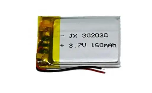 2pcs/lot 3.7v 302030 polymer lithium battery 160mah 032030 li-po rechargeable battery bluetooth battery watch battery