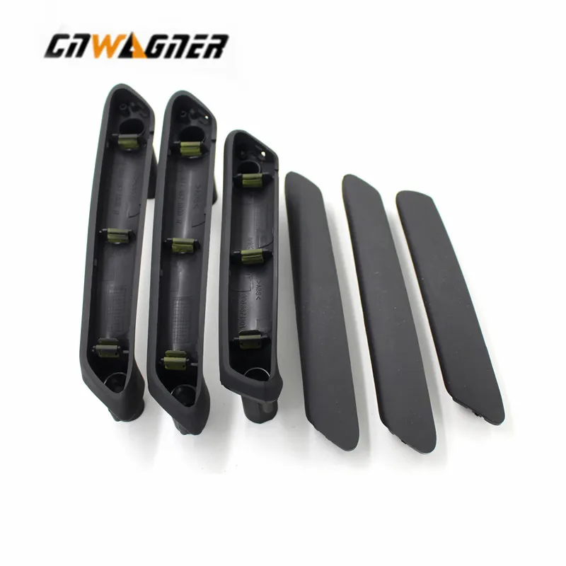 3pcs/set Black/Gary  Interior Door Handle With Trim For Volkswagen Passat B5 3B4 867 372 R/L inner armrest