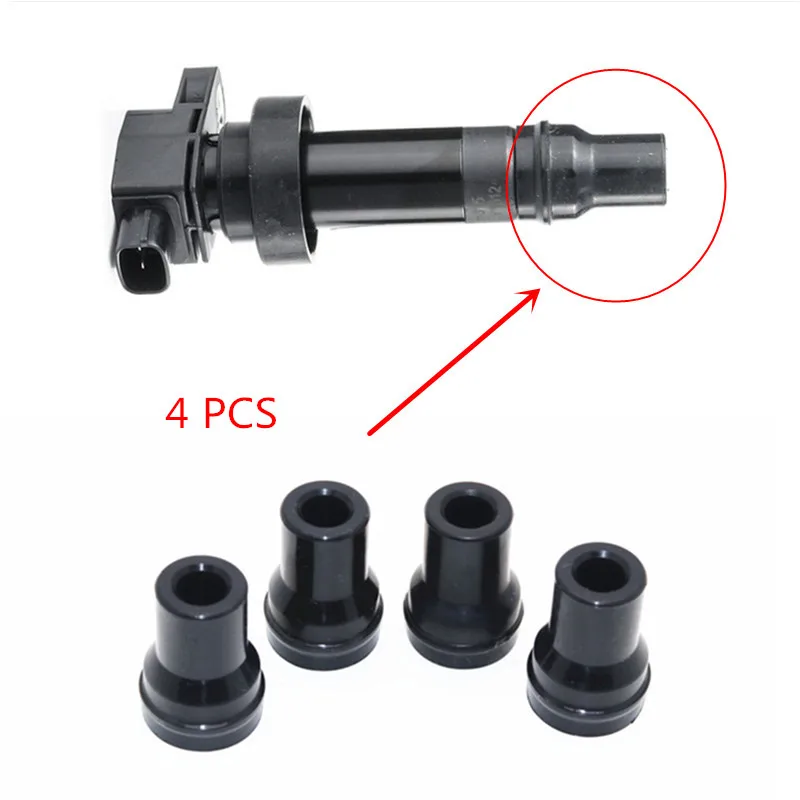 273012B010 4Pcs set Spark Plug Cap Connector Ignition Coil Rubber For Kia Soul 1.6L for Hyundai Accent Kia Rio Motor