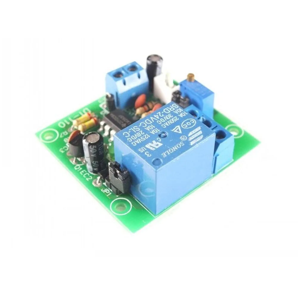 Modulo comparatore di tensione LM393 DC 5V/12V/24V modulo relè a 1 canale per circuito di modifica del circuito automobilistico + custodia LM393