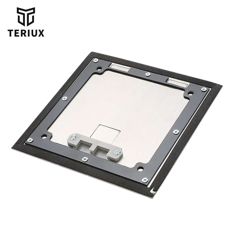 Factory sale stainless steel socket recessed panel height adjustable box customized 250v manufacturer built in floor socket