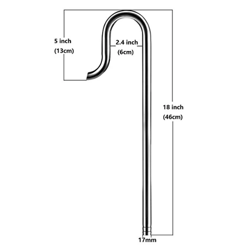 New Fish Tank Lily Pipe Stainless Steel Inflow Outflow Filter for Aquarium Planted Fish Tank Best Price