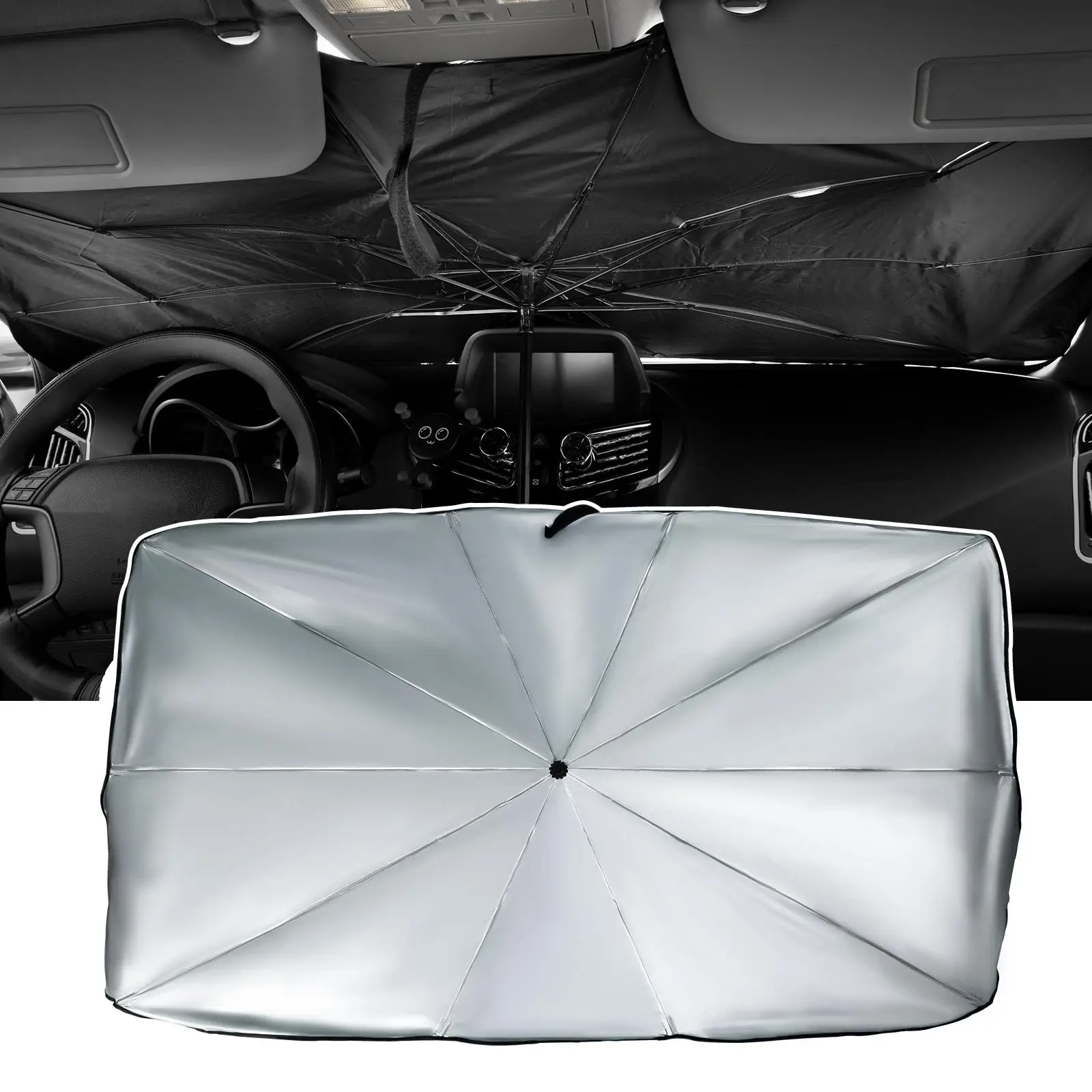 

Car Parasol Windshield Cover UV Protector Sun Shade Umbrella Front Window Folding Visor For Toyota VW Nissan Ford BMW Honda