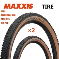 2 uds MAXXIS 29 MTB neumático de bicicleta 27,5x2,25 29x2,25 REKON RACE EXO neumáticos antipinchazos MTB bicicleta todoterreno neumático de descenso/tubo