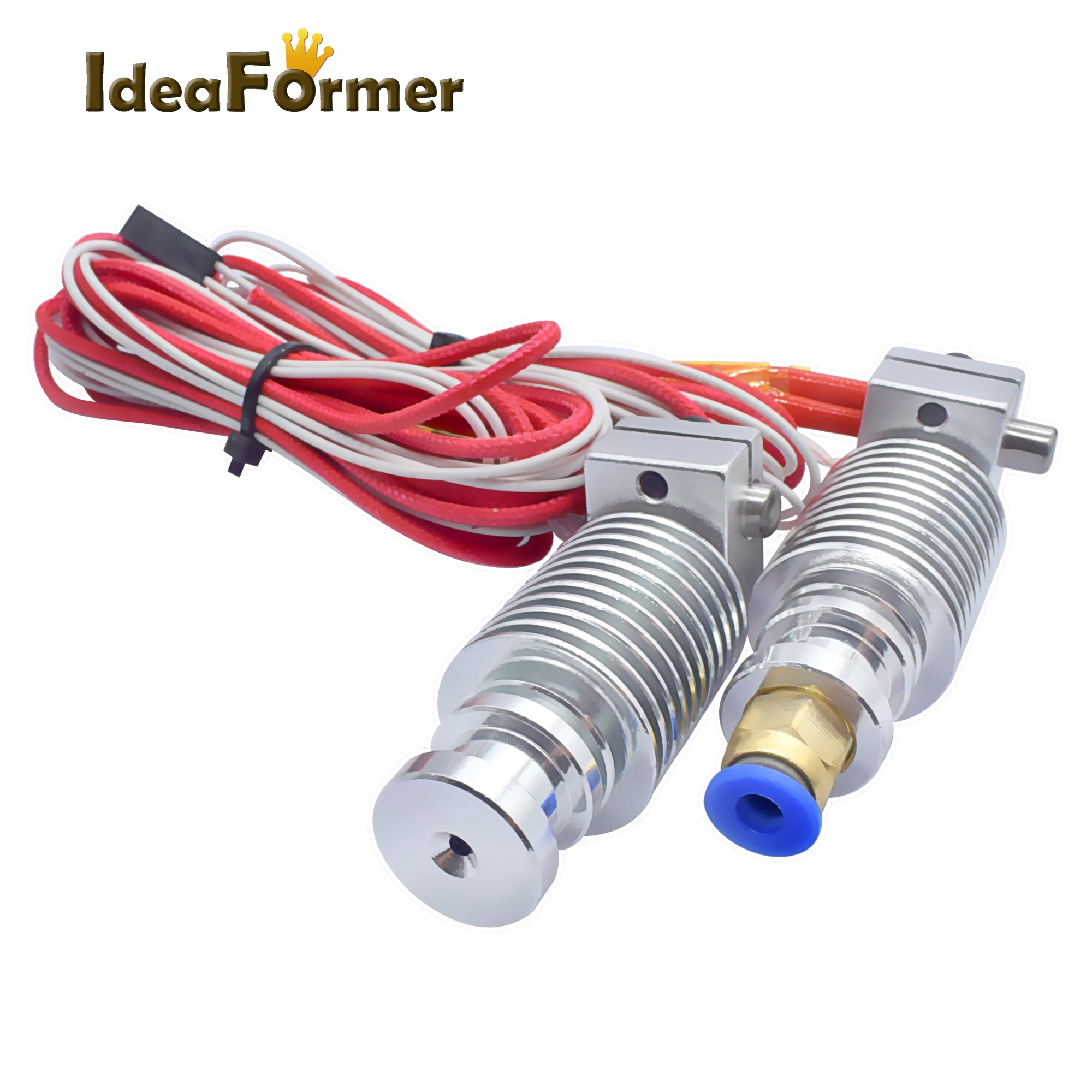 

1Set E3D V6 Hotend 12V/24V Bowden/Wade Extruder J-head 0.4mm Nozzle 1.75/3.0mm Filament Remote/Direct Hot End 3D Printer Parts