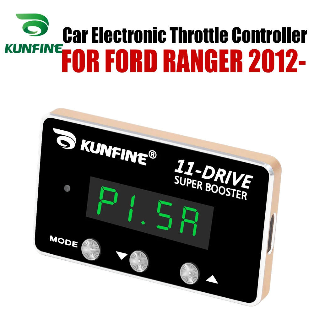 

KUNFINE Car Electronic Throttle Controller Racing Accelerator Potent Booster For FORD RANGER 2012-After Tuning Parts