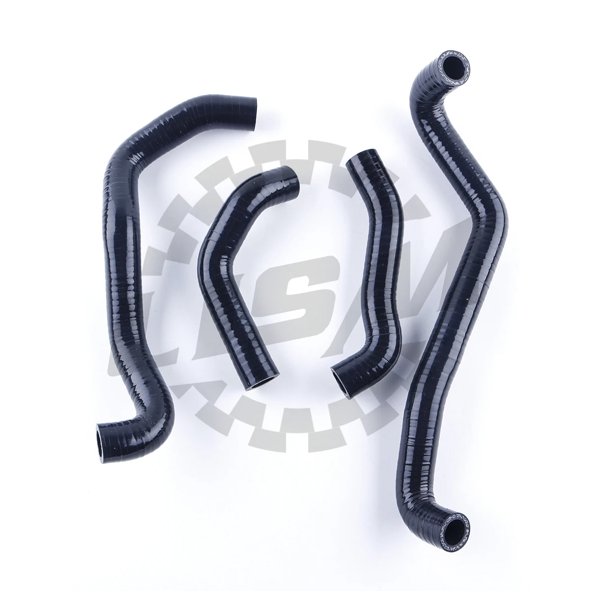 4PCS For 1985-1986 HONDA ATC 250R ATC250R ATC250 R Motorcycle Radiator 3-ply Silicone Hose Kit Pipe