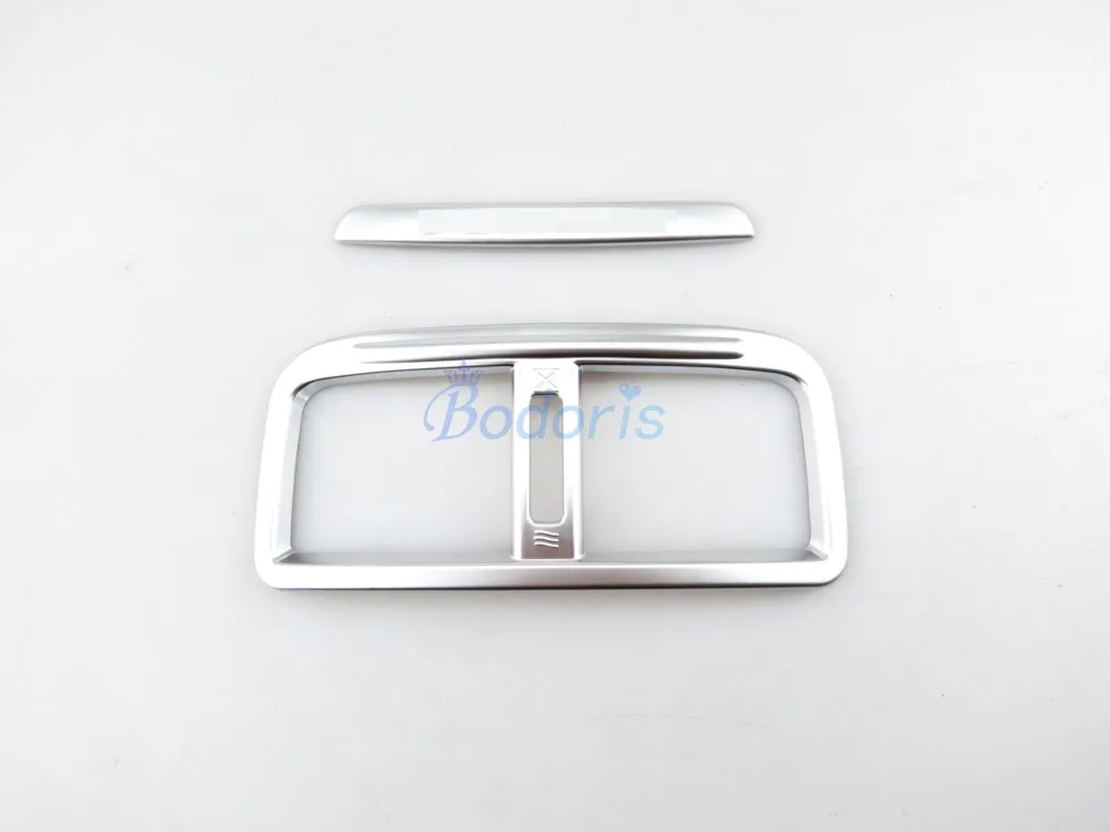 For Mazda Atenza 2014 2015 Rear Seat Air Conditioner Cover Armrest AC Outlet Garnish Trim Panel Chrome Car Styling Accessories