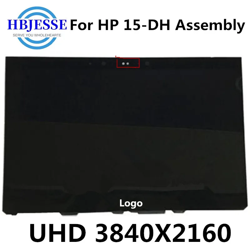 

Original 15.6''LCD Screen N156DCE-GN2 For HP 15-DH 15 DH Series 4K UDH 3840X2160 Laptop Lcd Touch Screen replacement Assembly