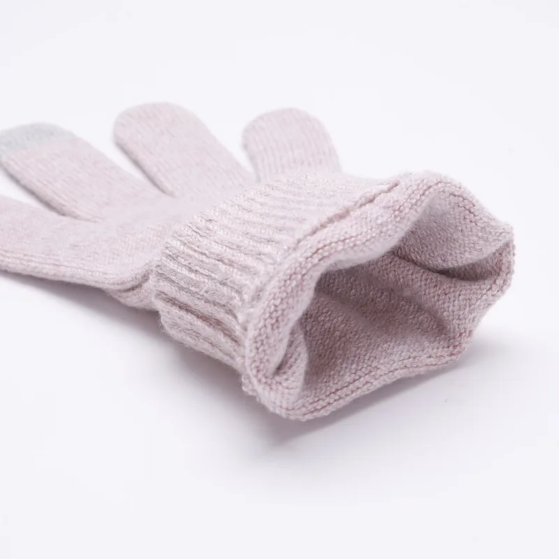 Winter Wool Telefingers Gloves Knitting Keep Warm Gloves Outdoor Skidproof Fitness Gloves 2019 Warm Female Lovely Sport Gloves