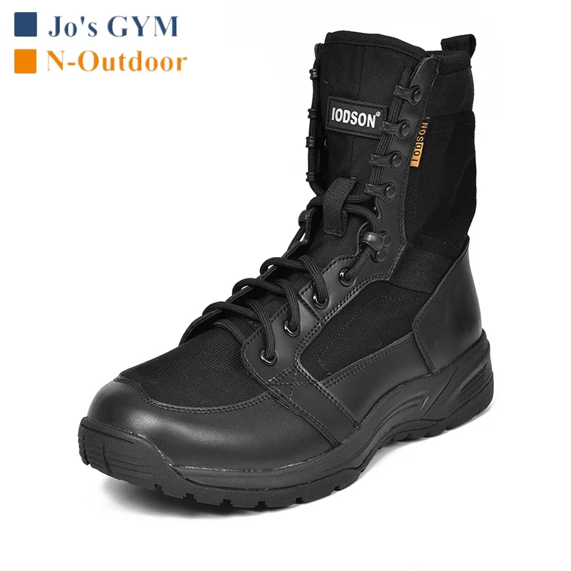 Outdoor Hiking Military Boot Men Waterproof Wear-resistant Rubber Hunting Boots Breathable High Trekking Climbing Tactical Shoes