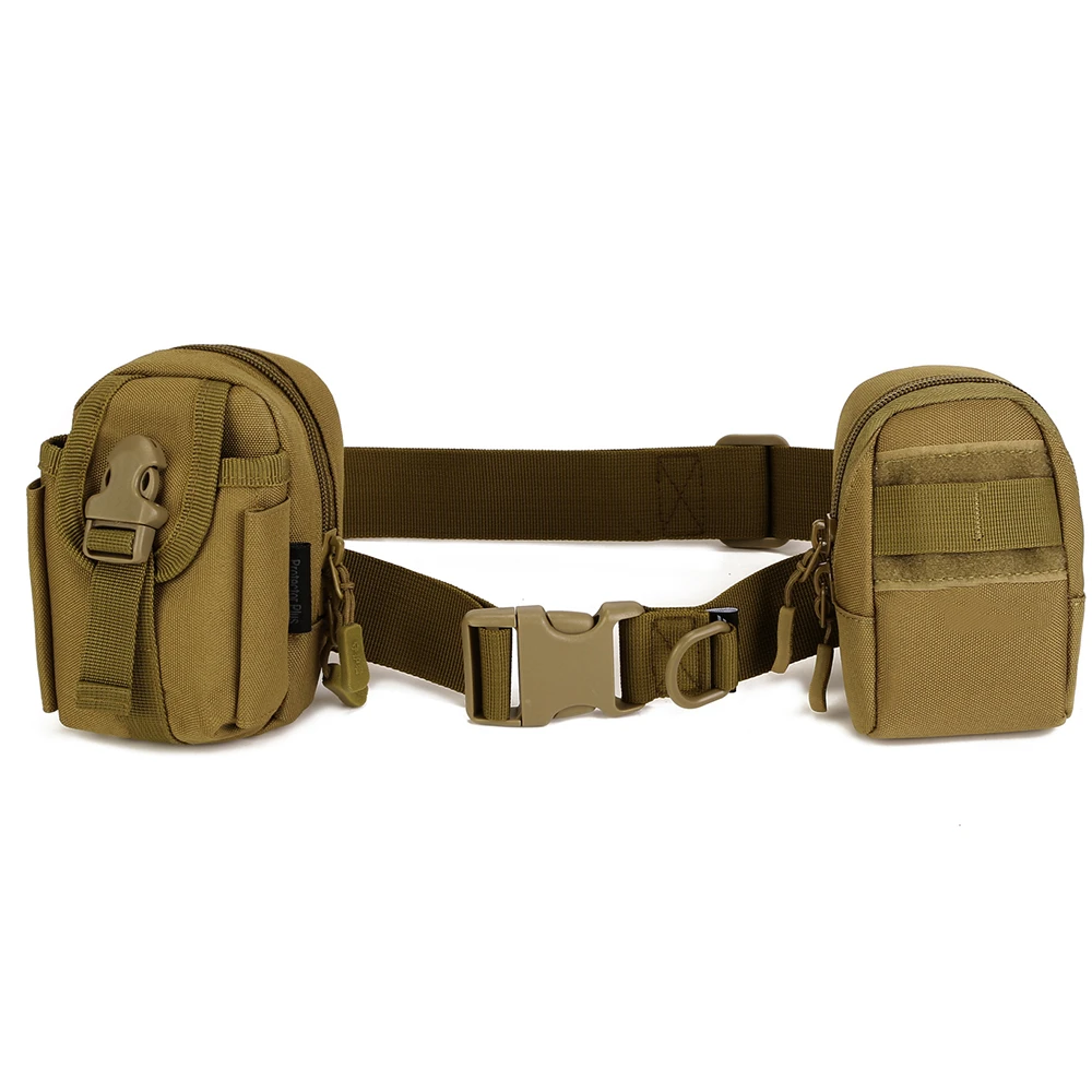 Men Adjustable Tactical Utility Belt Buckle Tactical Bag Waistband Rescue Useful Sport Belt Series Hunting Clothing Accessories