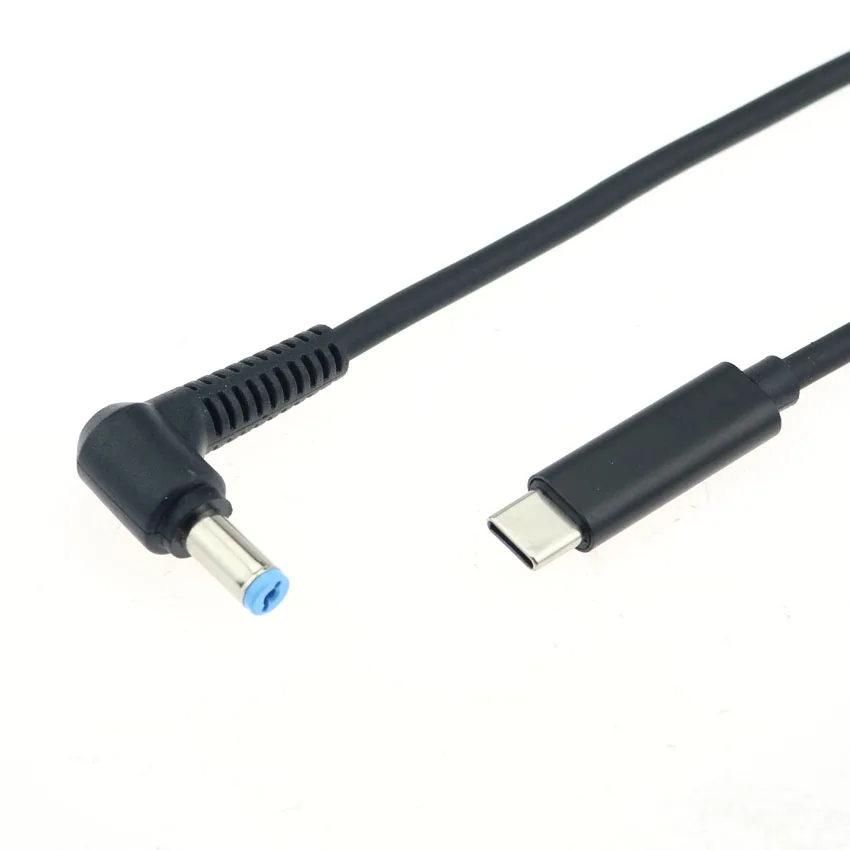 USB Loại C DC Nam PD Cáp Sạc Dây Nguồn Adapter Dc Jack Cắm Cáp Chuyển Đổi Dành Cho Lenovo Asus Dell sạc Laptop Hp