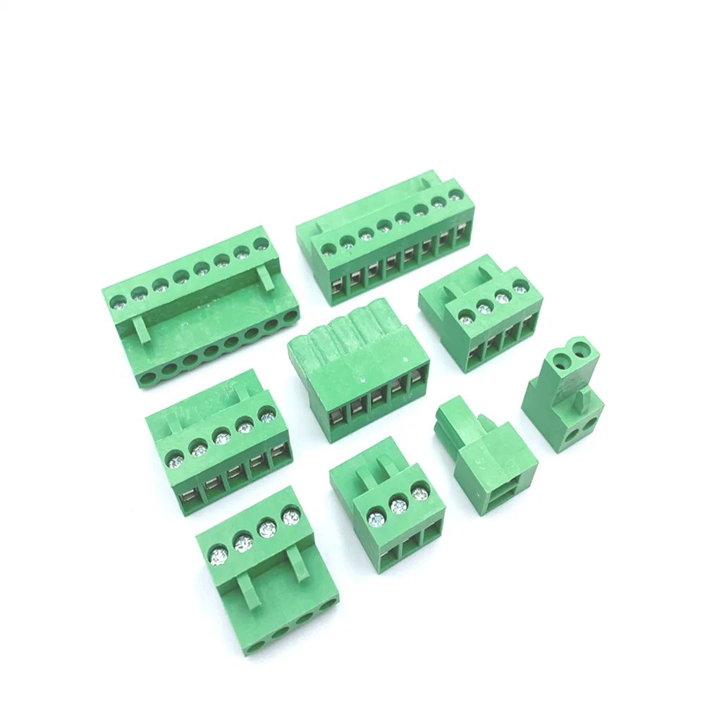 100PCS HT 3,96 K HT 3,96 V HT396R 2P ~ 12P PCB TERMINAL BlOCK PITCH 3,96mm 2PIN ~ 12PIN GRÜN VERDRAHTUNG TERMINAL PHOENIX DEGSON KEFA